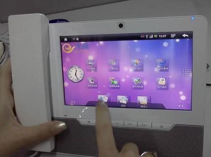 電信智能家庭電話機實拍