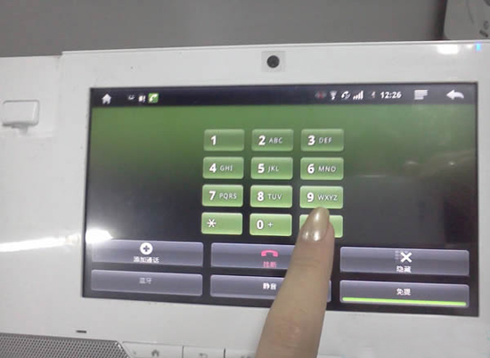 電信智能家庭電話機實拍